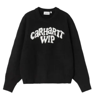 Carhartt Wip W' Guide Club Sweat Sweatshirt - Black / Wax