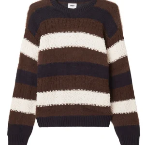 OBEY CHARLES SWEATER Brown