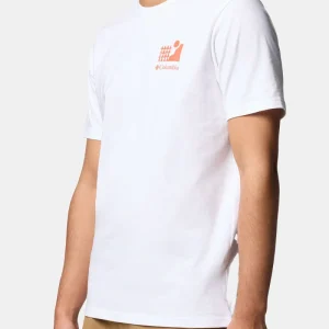 Columbia Explorers Canyon ™ Tee à manches courtes arrière (blanc)