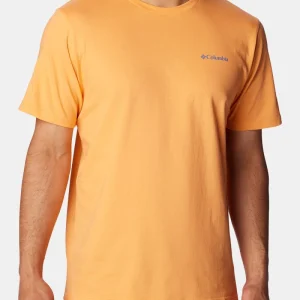 T-shirt à manches courtes Columbia North Cascades (nectar vif)