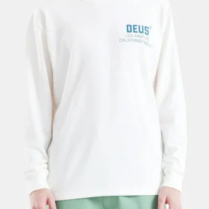 Deus Jones Long Leeve T-shirt (Vintage White)