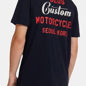 T-shirt Time Paker deus (marine)