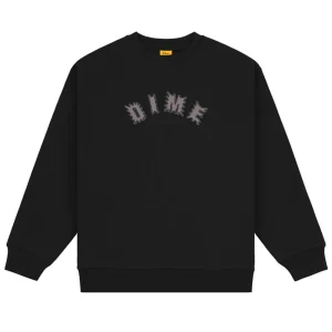 Dime Chopper Crewneck Sweatshirt - Black