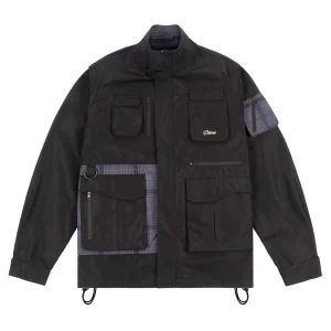 Dime Fishing Zip-Off Jacket - Black