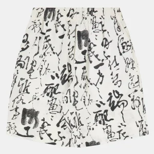 Edwin Private Letter Shorts (Ecru Cream)