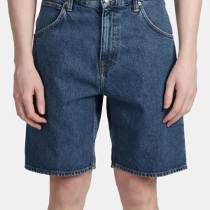 Edwin Tyrell Mid Marble Shorts (bleu arctique)