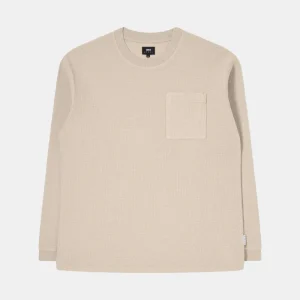 Edwin Waffle Dizzy II T-shirt à manches longues (Peyote)
