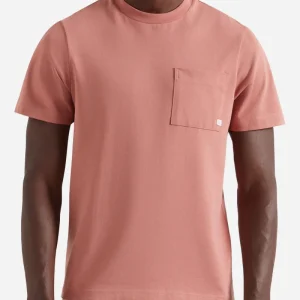 T-shirt à manches courtes de Farah Stacy Pocket (rose universitaire)