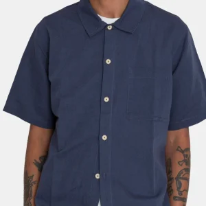 Shirt Folk Gabe à manches courtes (marine douce)