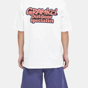 T-shirt spécialisé en plein air Gramicci (blanc)