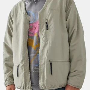 Cardigan réversible en polaire Gramicci (Taupe)