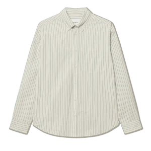 kent stripe poplin short