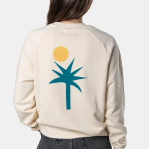 Sweat-shirt La Paz Cunha (Palm Ecru)