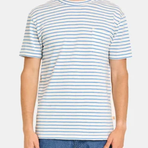 T-shirt La Paz Guerreiro (rayures Azure)