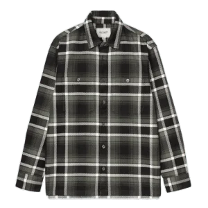 l/s vaughn shirt cotton herringbone