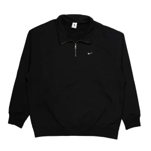 Nike SB Solo Swoosh Quarter Zip Sweat Black / White