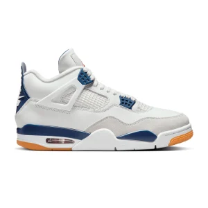 Nike Sb X Air Jordan 4 Retro Sp - Summit White / White / Navy / Neutral
