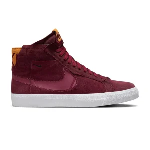 Nike Sb Zoom Blazer Mid Night Maroon / Rosewood / Night Maroon / White