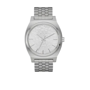 Nixon Time Teller Solar - Silver / Snow