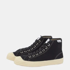 Novesta Star Dribble Contrast Stitching (Noir/Beige/Ecru)