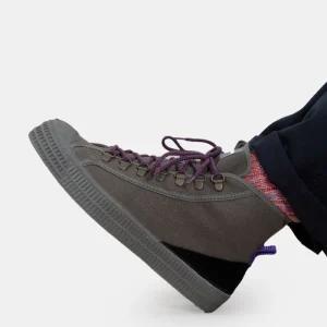 Novesta Star Dribble Hiker (Gris foncé/Gris/Violet)