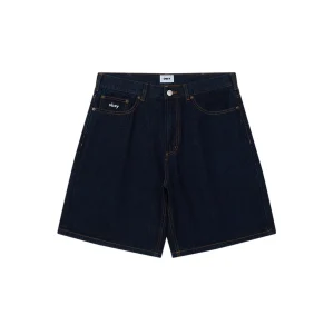 Obey Bigwig Baggy Denim Short - Rinse Indigo