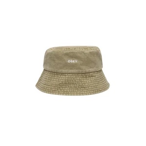 Obey Bold Pigment Canvas Bucket Bob - Khaki