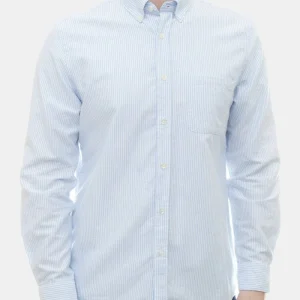 Chemise à rayures en flanelle portugaise Belavista (Vert)