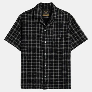 Chemise de flanelle portugaise Dorne (noir)