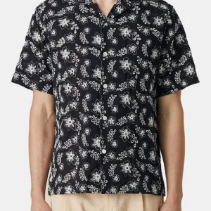 Folclore de flanelle portugais 4 chemise (noir)