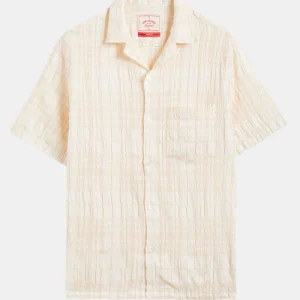 Chemise de malcom en flanelle portugaise (ECRU)