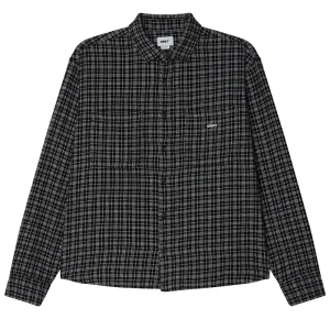 OBEY BIGWIG RICK WOVEN SHIRT Black