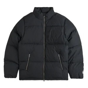 Stussy Nylon Down Puffer Jacket Black