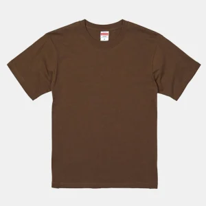 United Athle 5942 Classic Heavyweight 6.2oz T-shirt (Dark Brown)