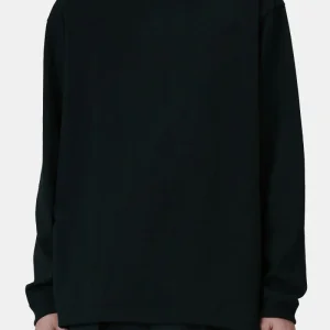 United Athle Japan Made Standard Fit Long Sleeve T-shirt (Black)