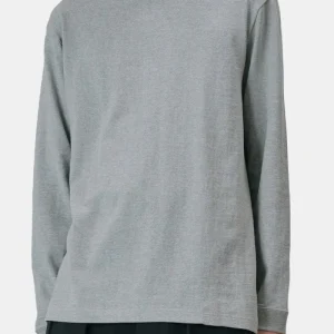 United Athle Japan Made Standard Fit Long Sleeve T-shirt (Grey)