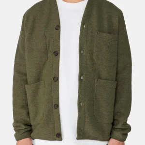 Cardigan des travaux universels (Green Lovat)