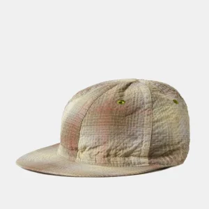 Universal Works SEERSUCKER MECHANICS HAT (OLIVE)