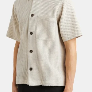 Universal Works Tech Overshirt (Driftwood Pike Waffle)